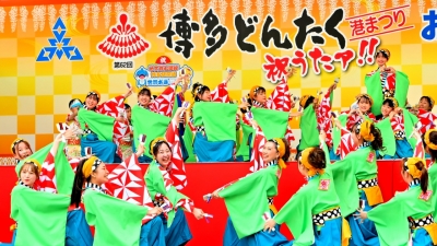 【一丁目本舞台】どんたく演舞台会場のご案内<5月3日>